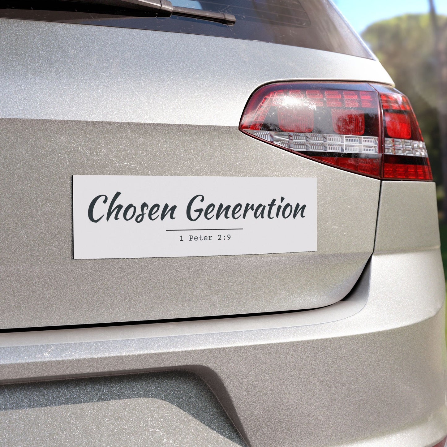 Chosen Generation - Religious Car Magnet (1 Peter 2:9)