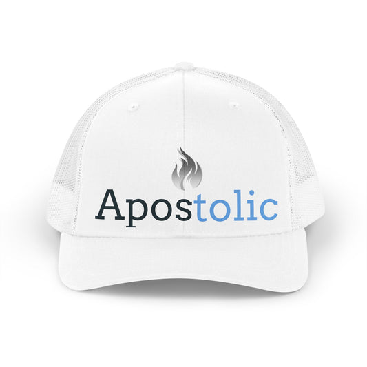 APOSTOLIC - Trucker Hat – Retro Embroidered Mesh Cap