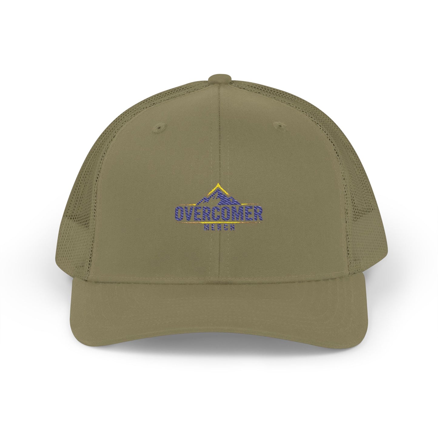 Overcomer Trucker Hat – Embroidered Snapback Cap