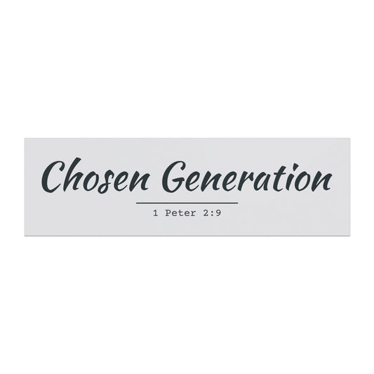 Chosen Generation - Religious Car Magnet (1 Peter 2:9)