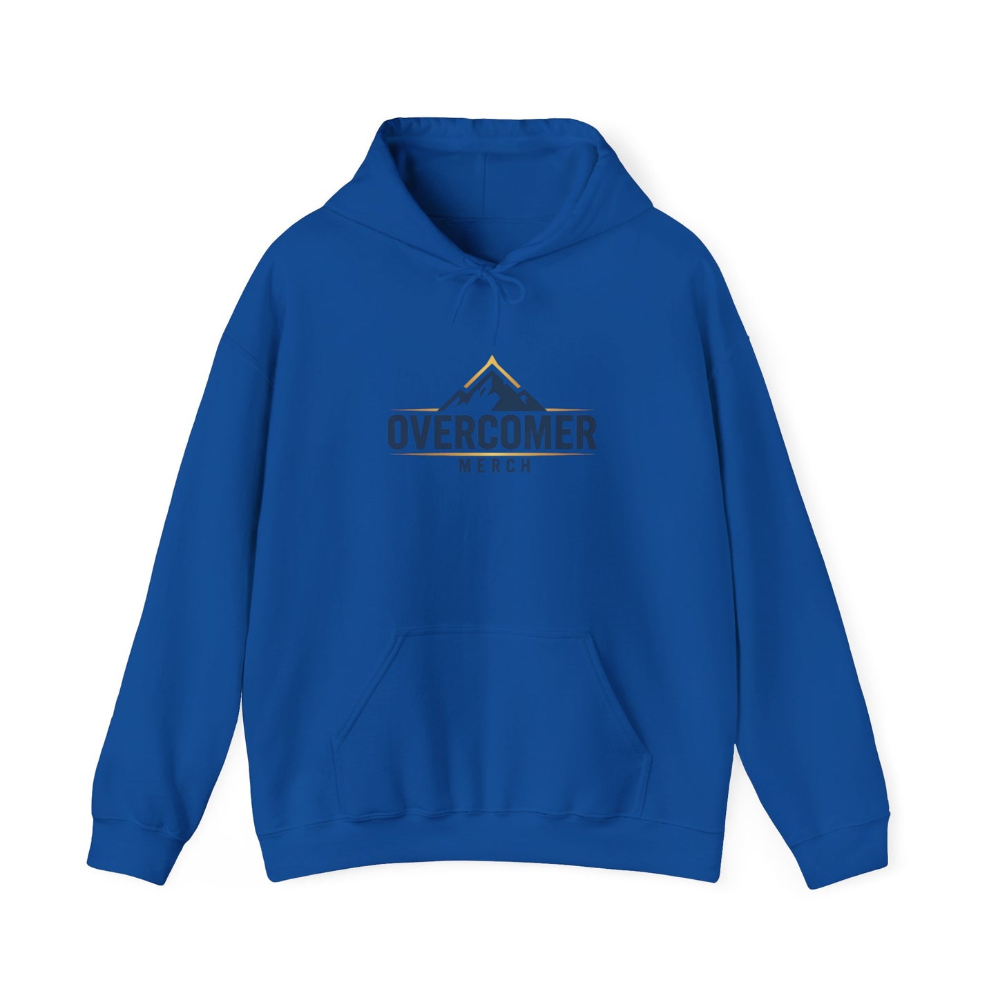 Overcomer Hoodie – Mountain Logo Inspirational Sweatshirt