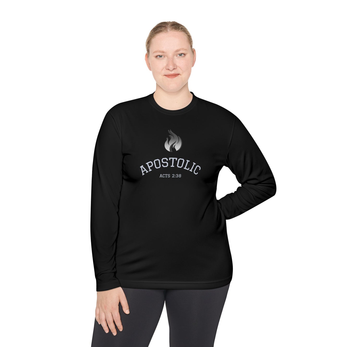 Apostolic Flame Long Sleeve Tee — Acts 2:38
