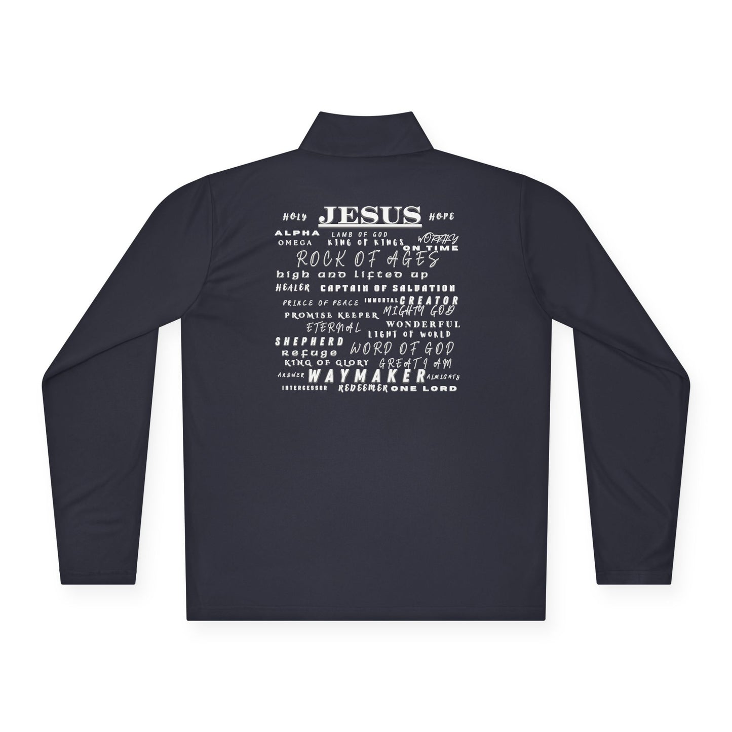 Quarter-Zip Pullover — JESUS