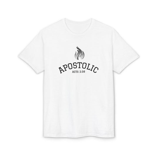 Apostolic T-Shirt - Acts 2:38 Flame Graphic Christian Tee