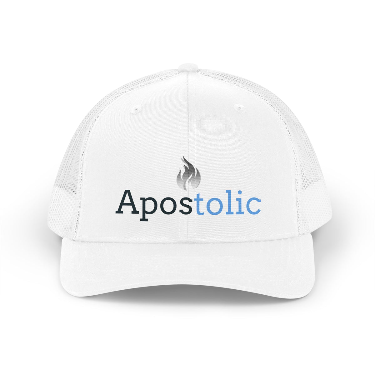 APOSTOLIC - Trucker Hat – Retro Embroidered Mesh Cap