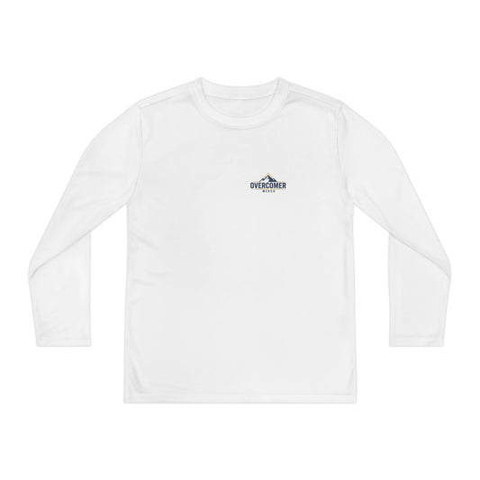 Overcomer Revelation 12:11 Youth Long Sleeve Competitor Tee
