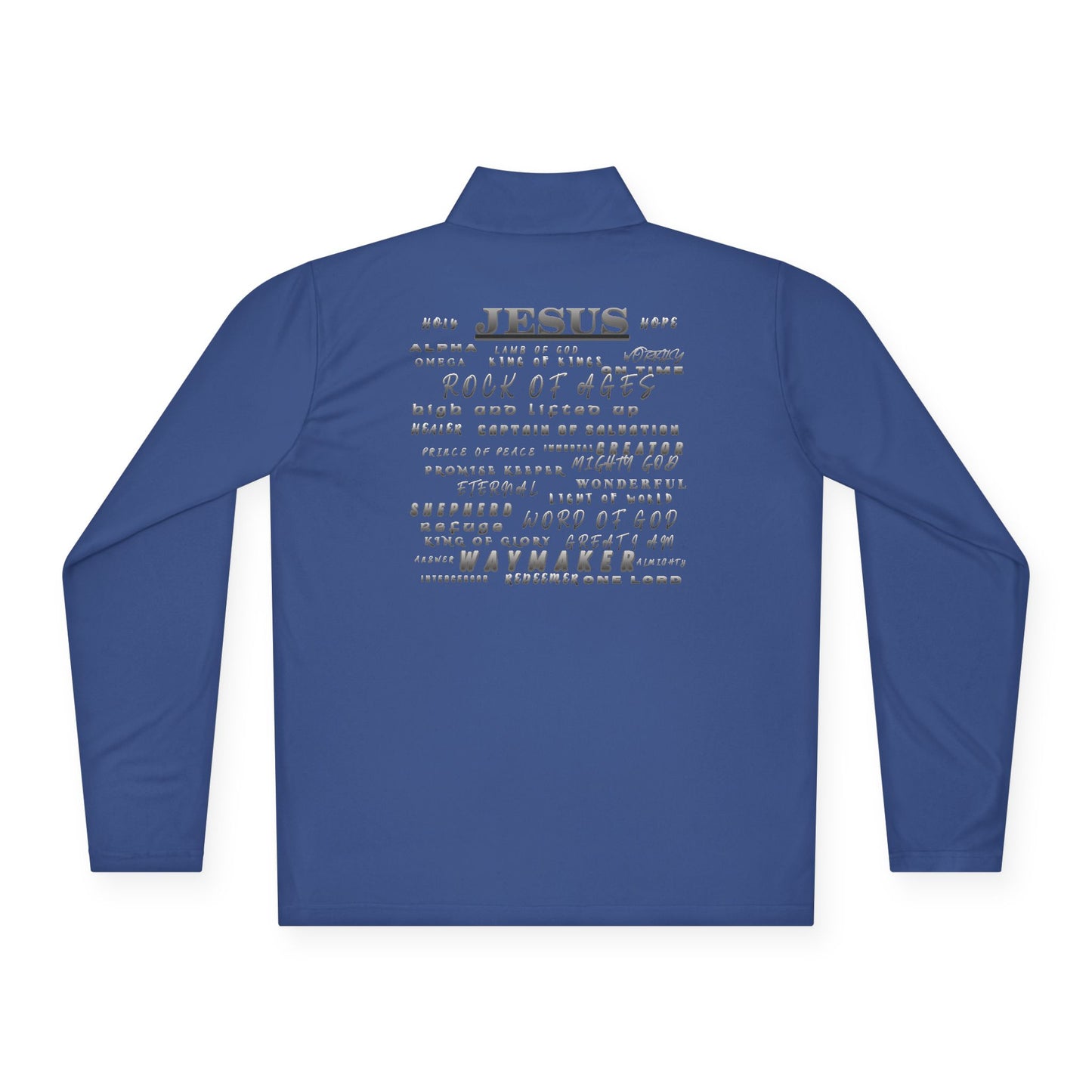 Quarter-Zip Pullover — JESUS