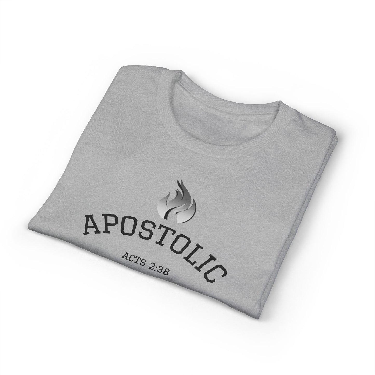 Apostolic T-Shirt - Acts 2:38 Flame Graphic Christian Tee