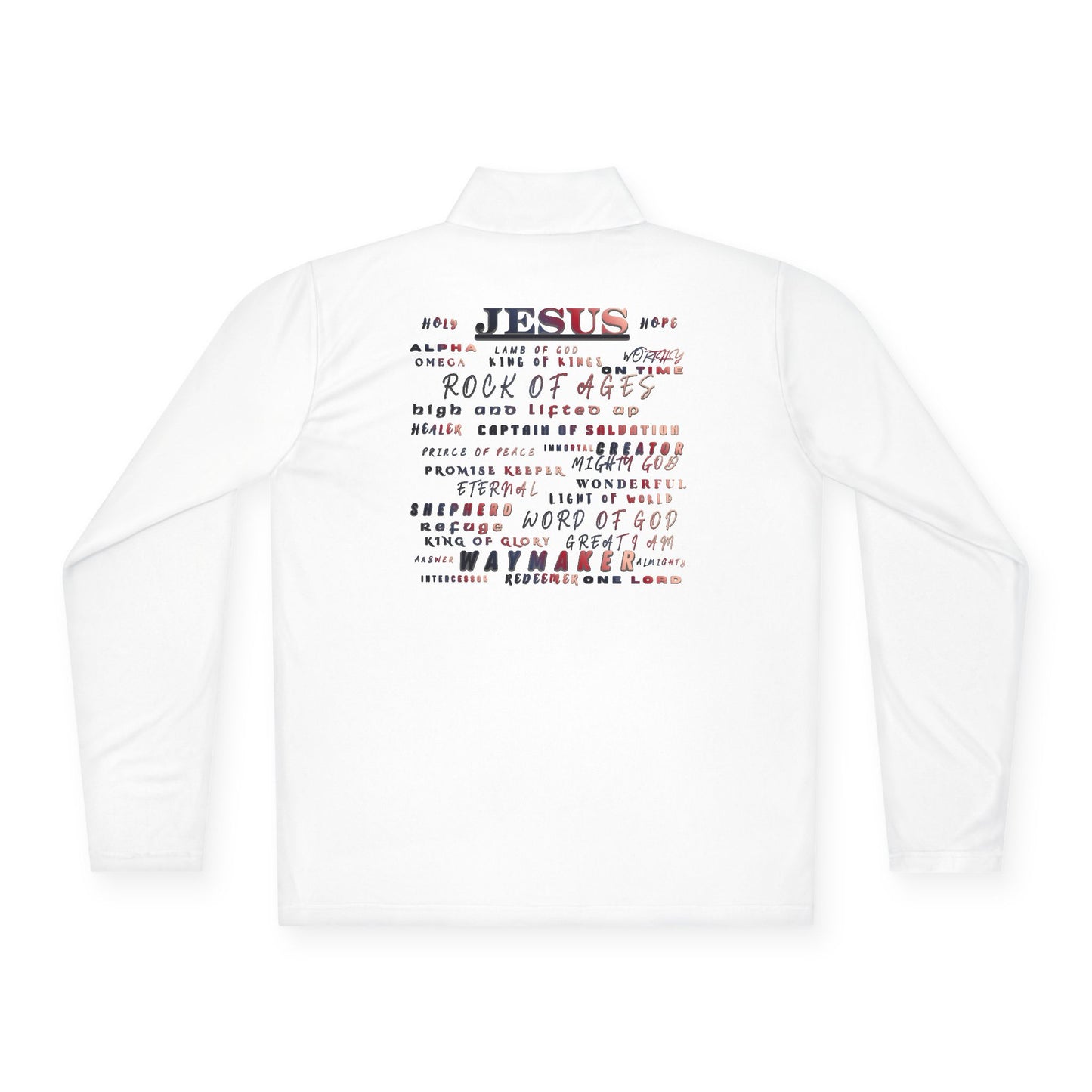 Quarter-Zip Pullover — JESUS