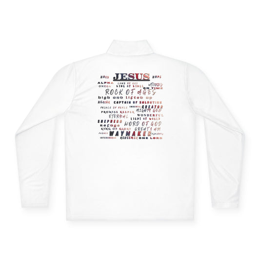 Quarter-Zip Pullover — JESUS