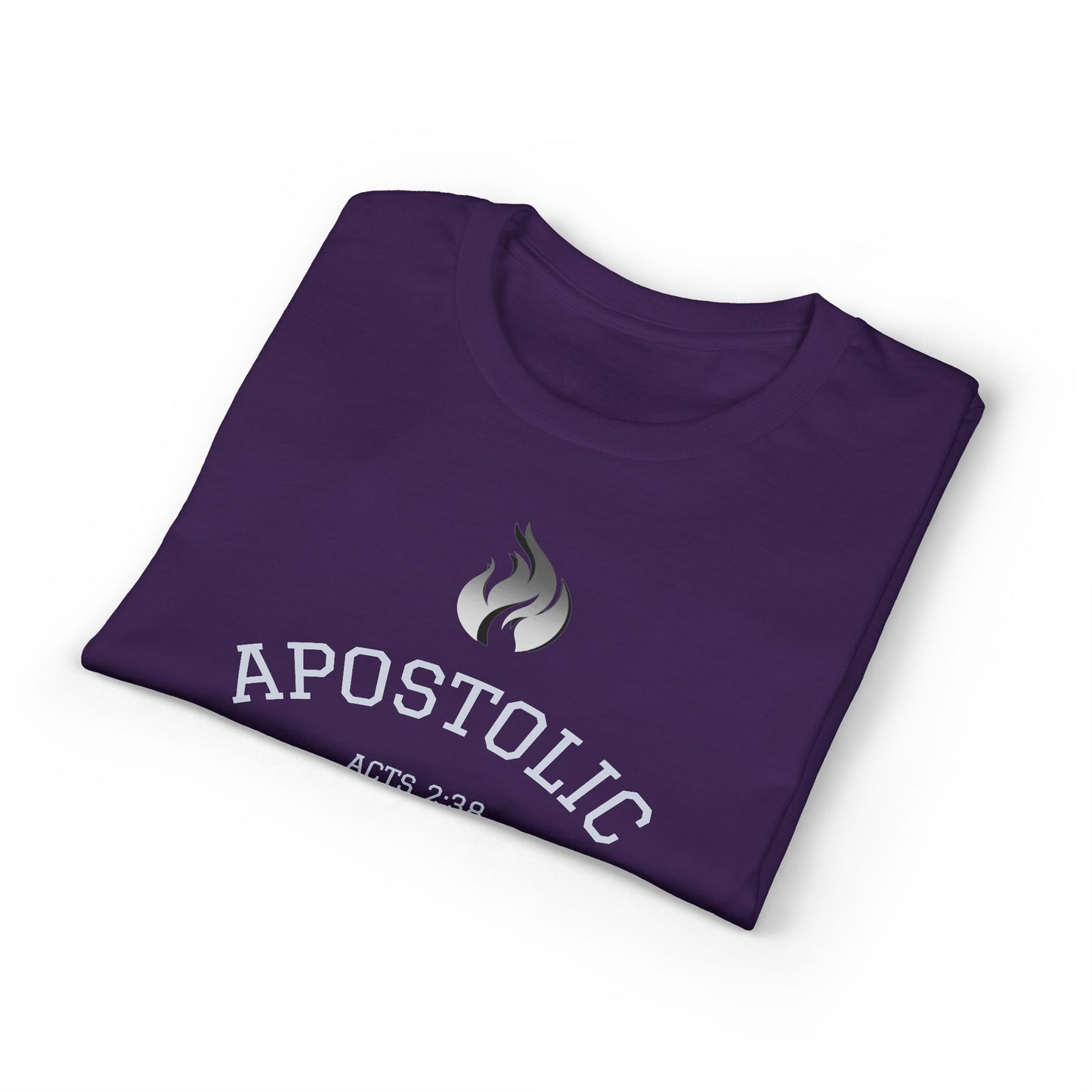 Apostolic T-Shirt - Acts 2:38 Flame Graphic Christian Tee