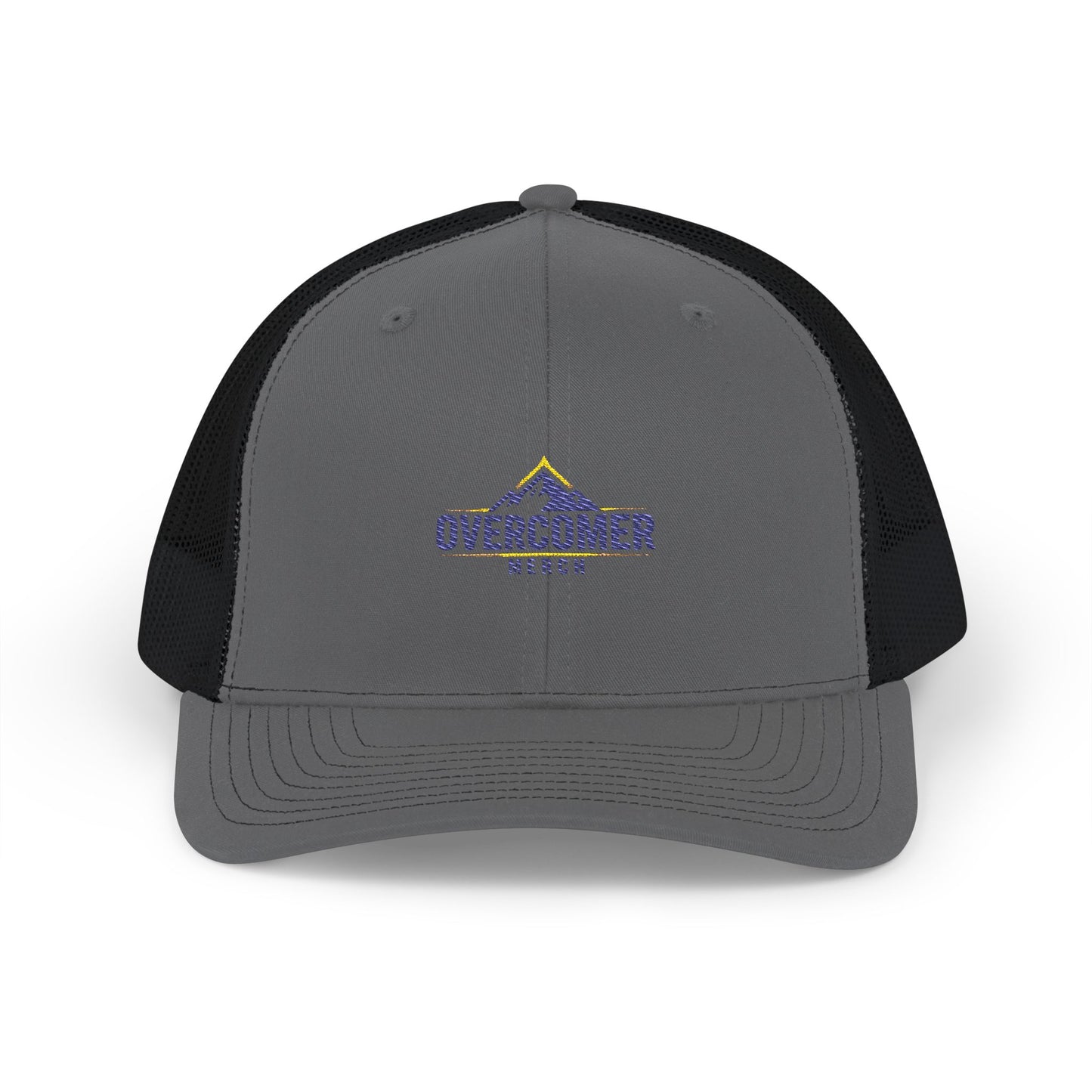 Overcomer Trucker Hat – Embroidered Snapback Cap