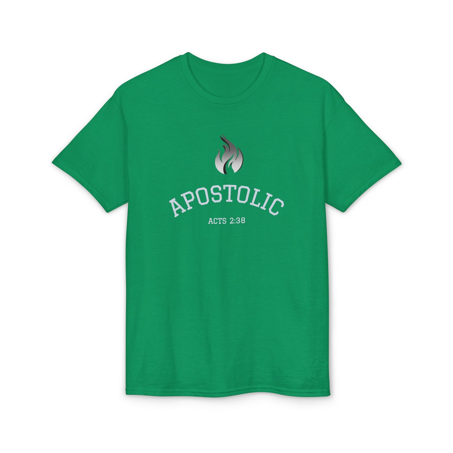 Apostolic T-Shirt - Acts 2:38 Flame Graphic Christian Tee