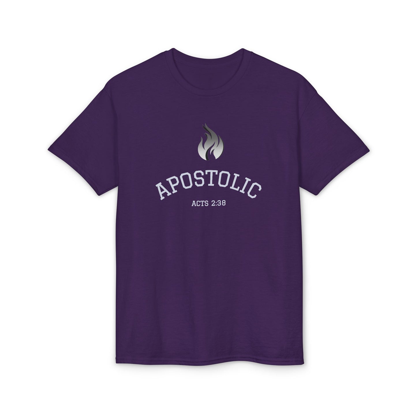 Apostolic T-Shirt - Acts 2:38 Flame Graphic Christian Tee