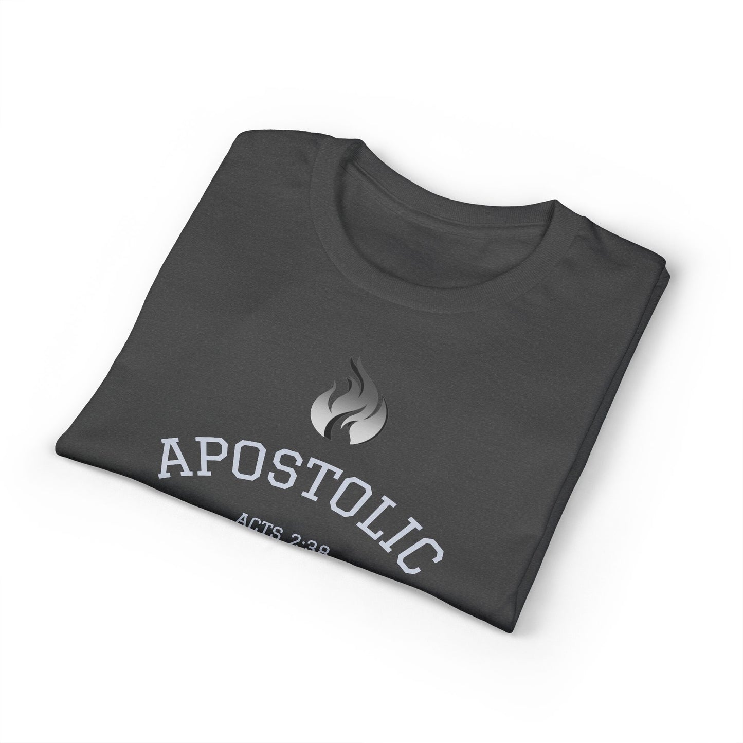 Apostolic T-Shirt - Acts 2:38 Flame Graphic Christian Tee