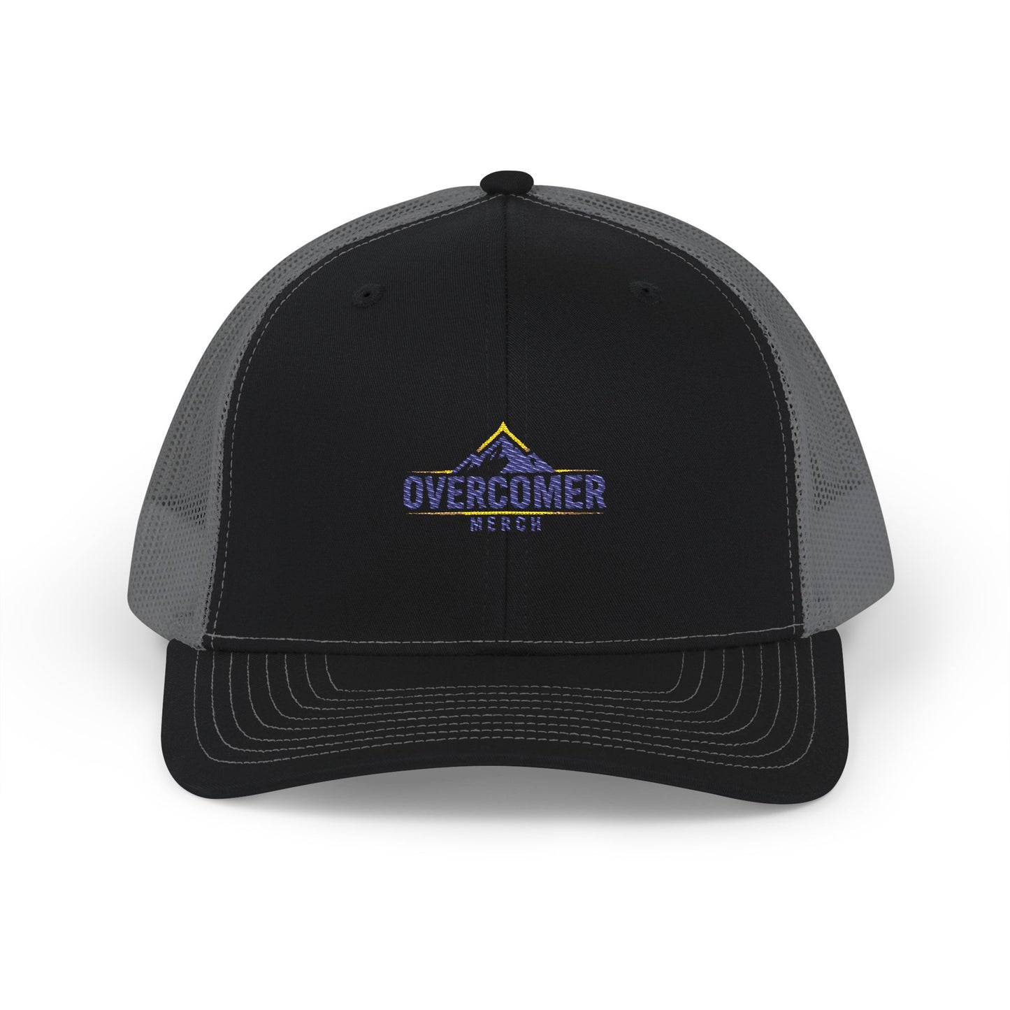 Overcomer Trucker Hat – Embroidered Snapback Cap