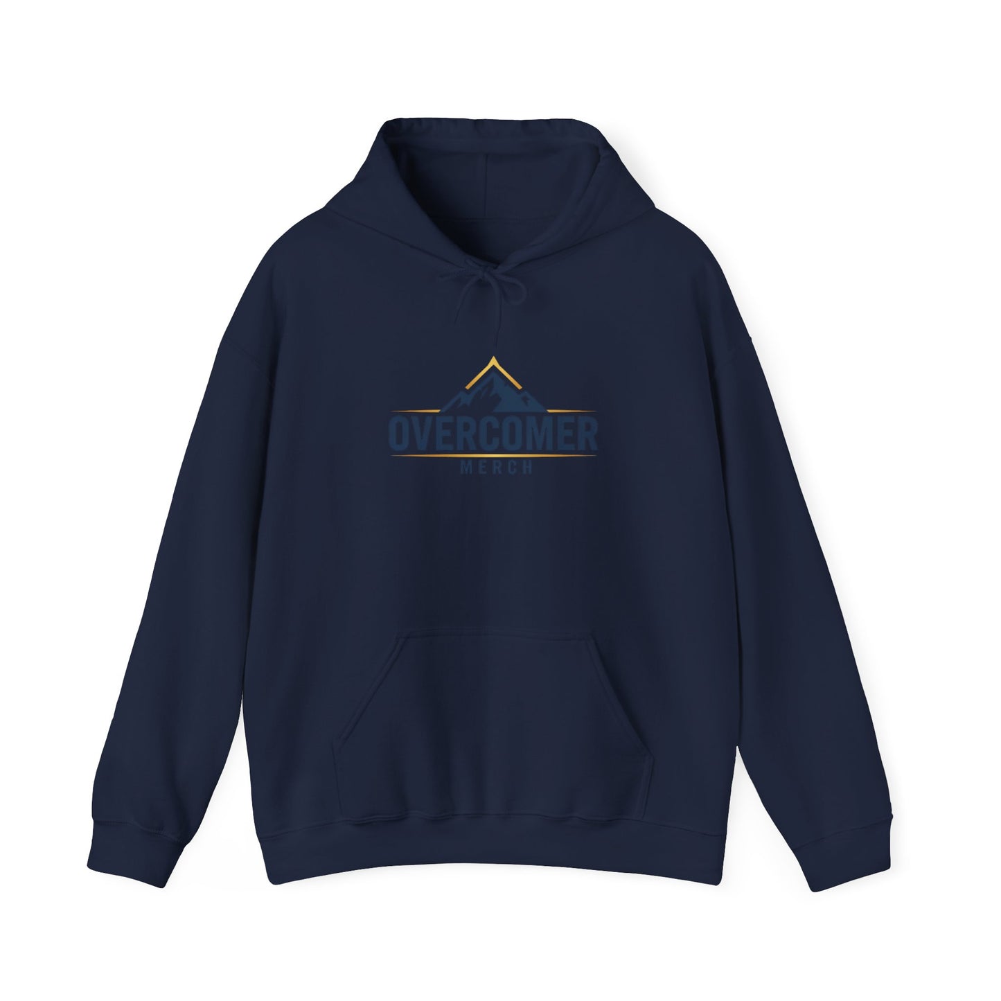 Overcomer Hoodie – Mountain Logo Inspirational Sweatshirt