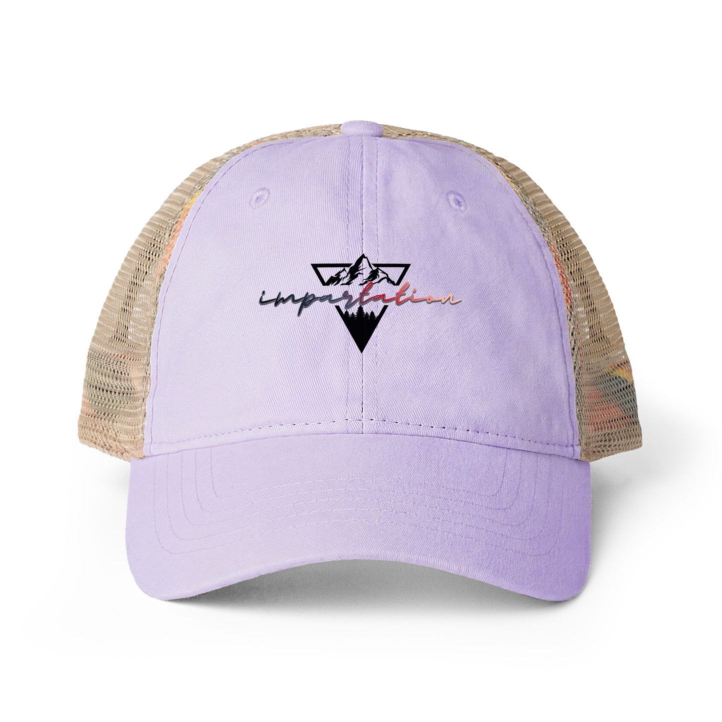 Women's Washed Mesh-Back Cap