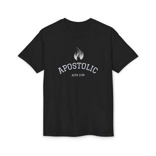 Apostolic T-Shirt - Acts 2:38 Flame Graphic Christian Tee