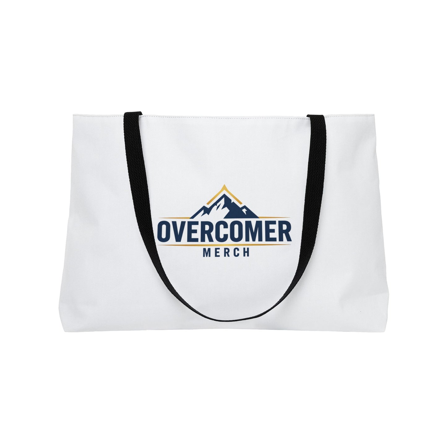 Overcomer Weekender Tote Bag — Adventure Mountain Logo Weekend Travel Tote