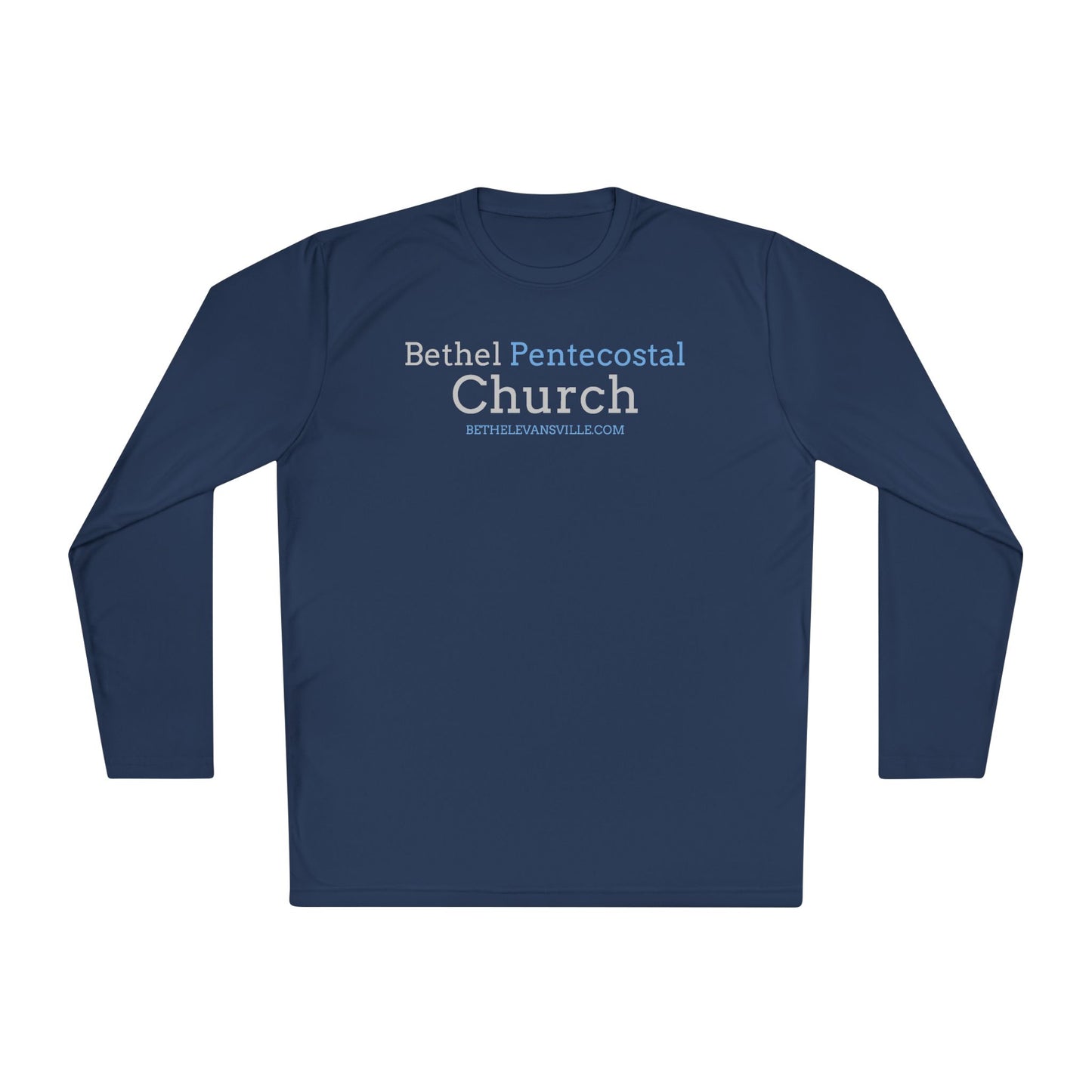 Bethel Pentecostal Church Long Sleeve Tee — Church Logo Ministry Shirt