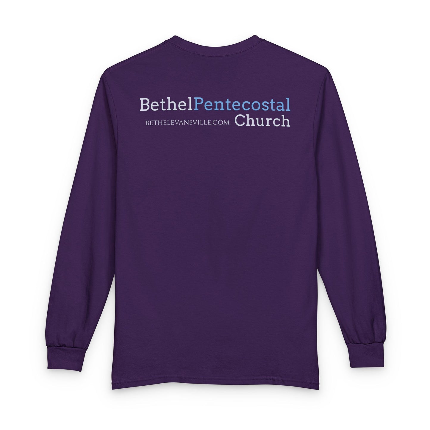 Bethel Pentecostal Church Long Sleeve T-Shirt — Church Logo Tee