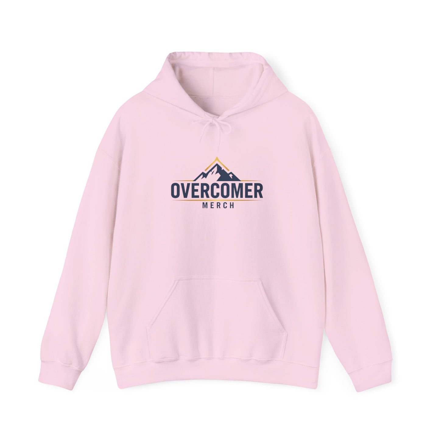 Overcomer Hoodie – Mountain Logo Inspirational Sweatshirt