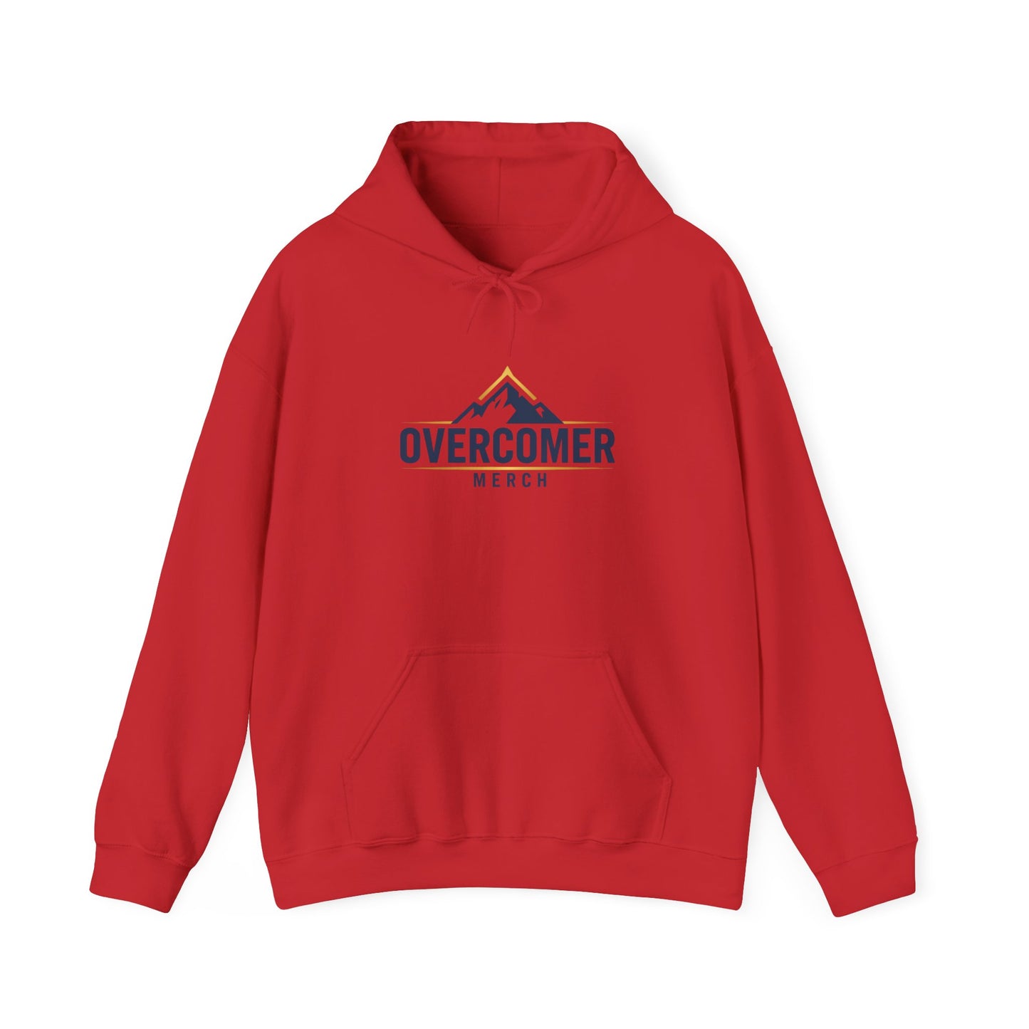 Overcomer Hoodie – Mountain Logo Inspirational Sweatshirt