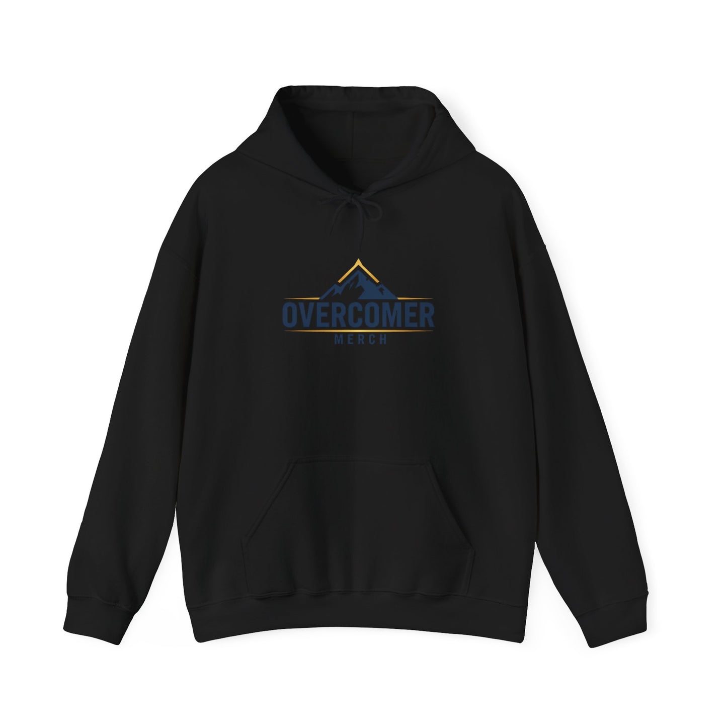 Overcomer Hoodie – Mountain Logo Inspirational Sweatshirt