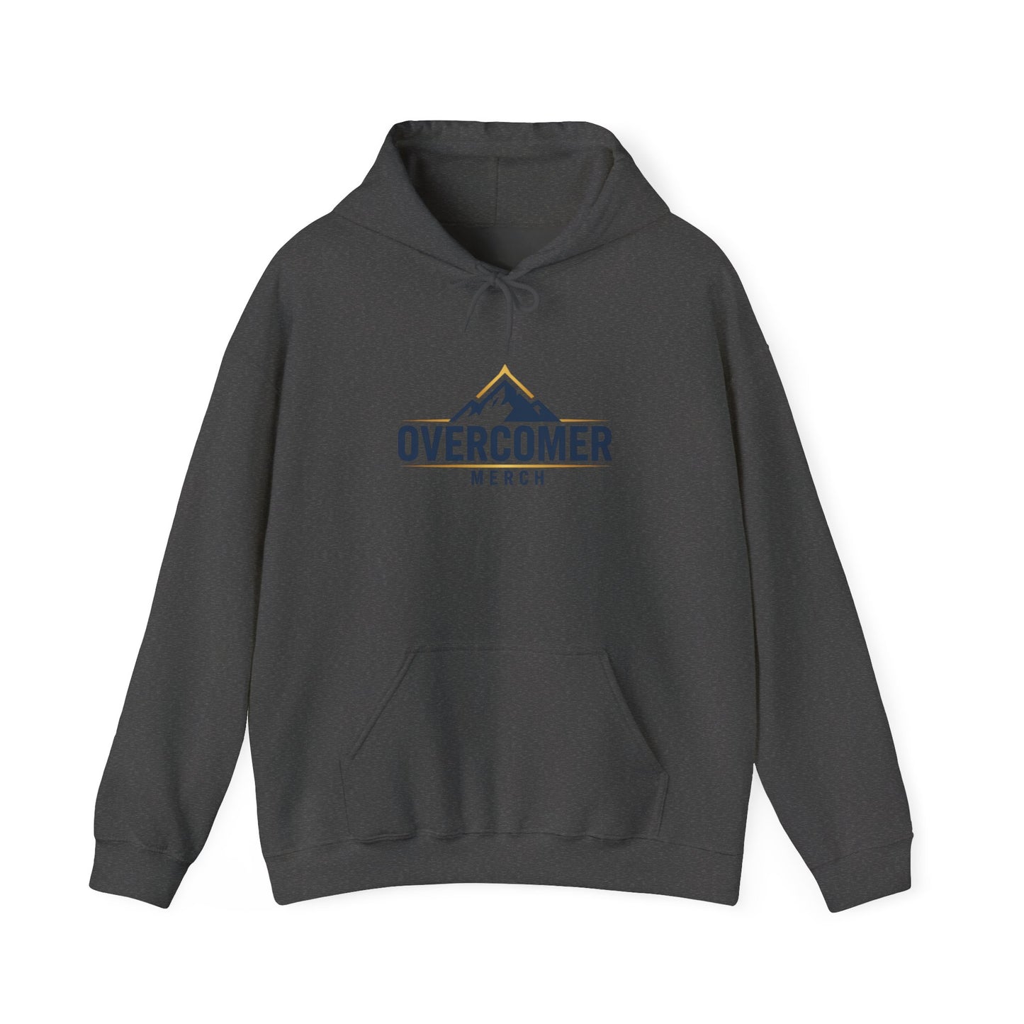 Overcomer Hoodie – Mountain Logo Inspirational Sweatshirt