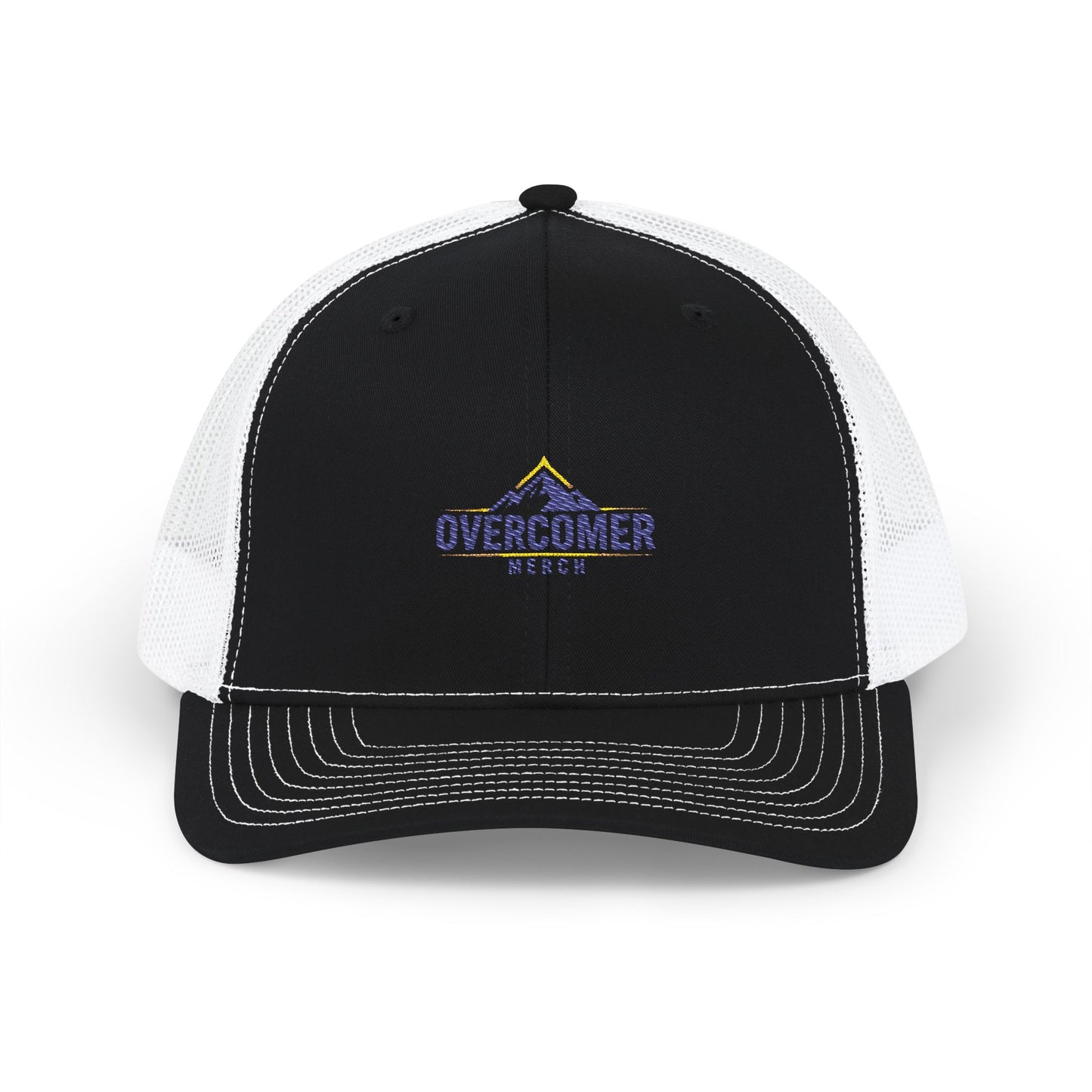 Overcomer Trucker Hat – Embroidered Snapback Cap