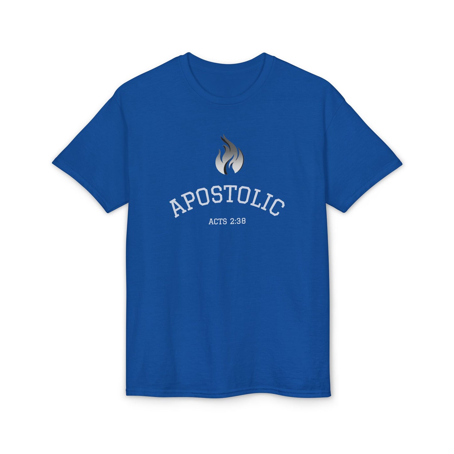 Apostolic T-Shirt - Acts 2:38 Flame Graphic Christian Tee