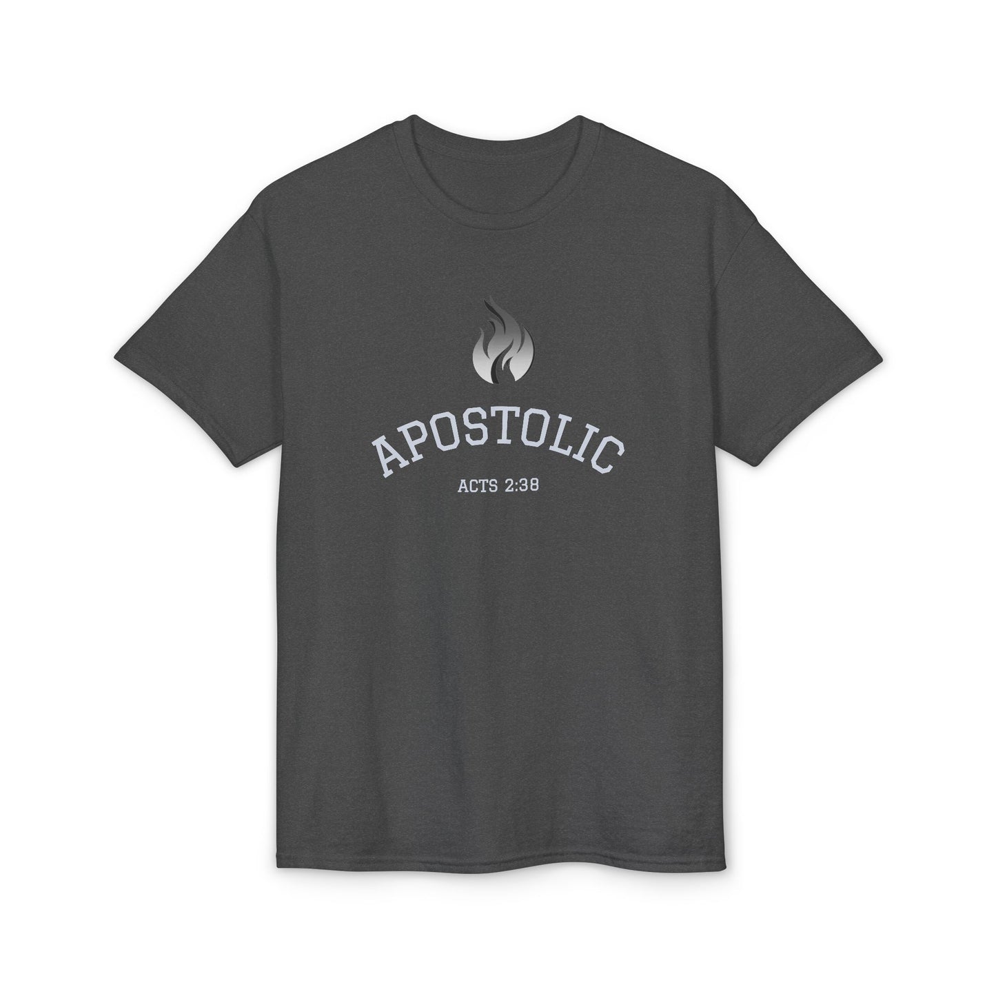 Apostolic T-Shirt - Acts 2:38 Flame Graphic Christian Tee