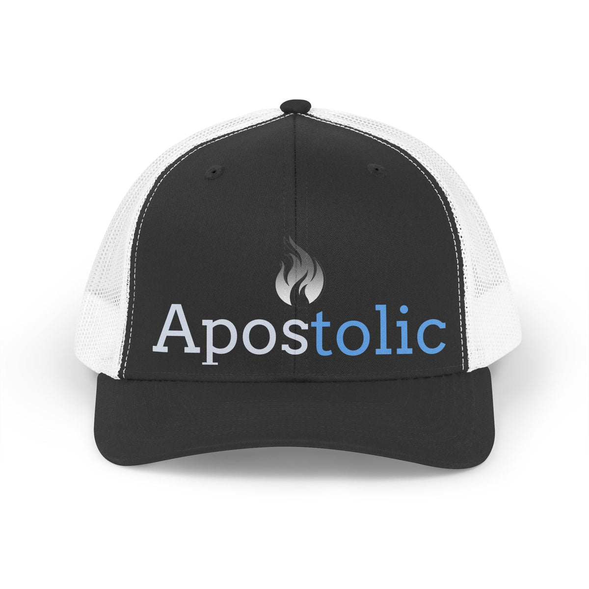 APOSTOLIC - Trucker Hat – Retro Embroidered Mesh Cap
