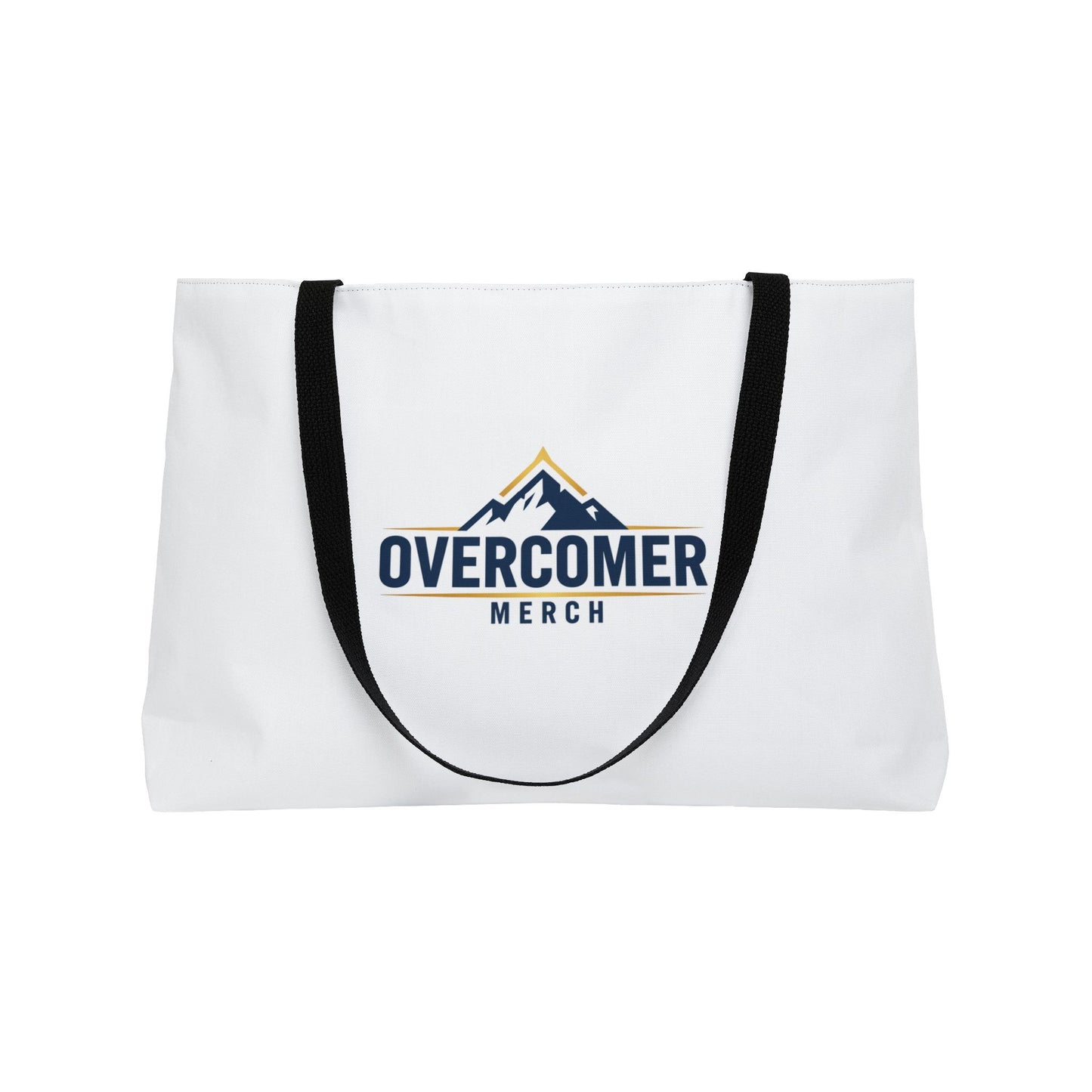 Overcomer Weekender Tote Bag — Adventure Mountain Logo Weekend Travel Tote
